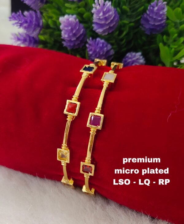 One gram gold Jewellery - One gram gold Banlges - Lush Queens jewellery