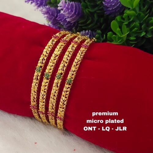 One gram gold Jewellery - One gram gold Banlges - Lush Queens jewellery