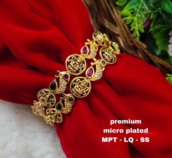 One gram gold Jewellery - One gram gold Bangles - Bridal Bangles