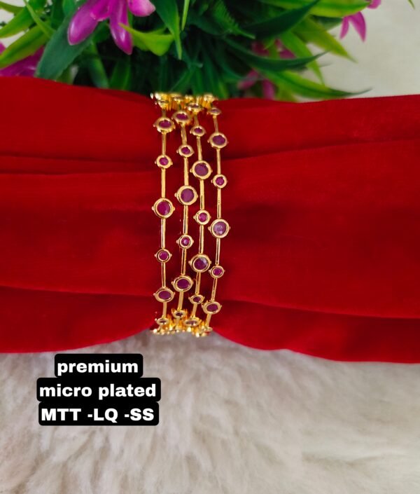 One gram gold Jewellery - One gram gold Banlges - Lush Queens jewellery