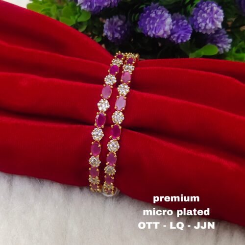 One gram gold Jewellery - One gram gold Banlges - Lush Queens jewellery