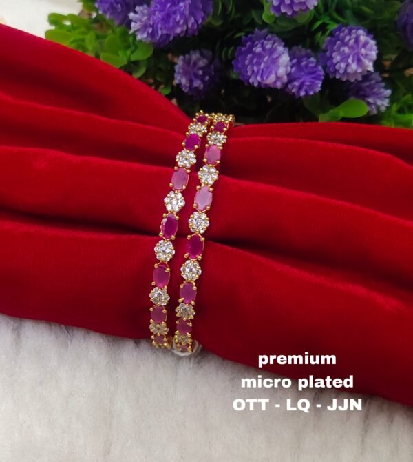 One gram gold Jewellery - One gram gold Banlges - Lush Queens jewellery