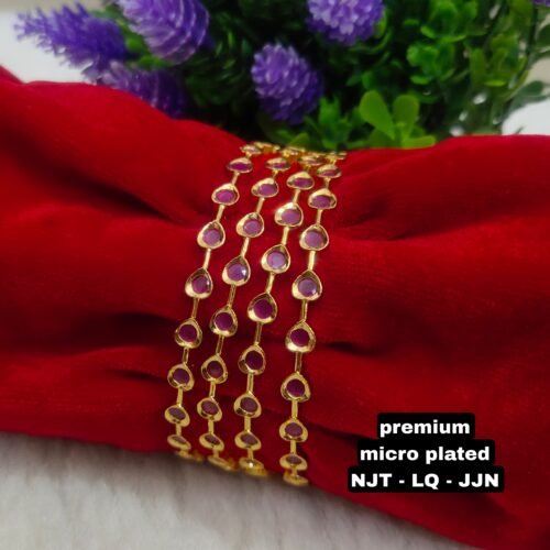 One gram gold Jewellery - One gram gold Banlges - Lush Queens jewellery