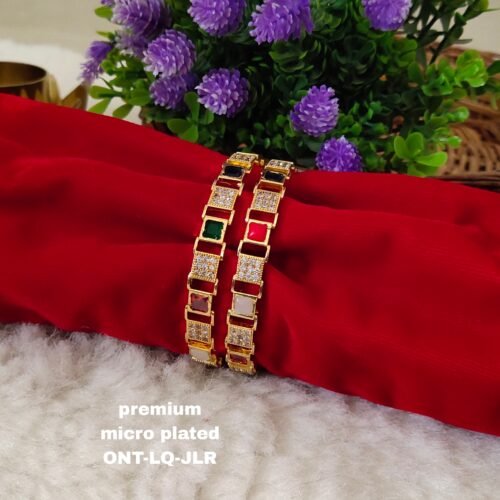 One gram gold Jewellery - One gram gold Banlges - Lush Queens jewellery