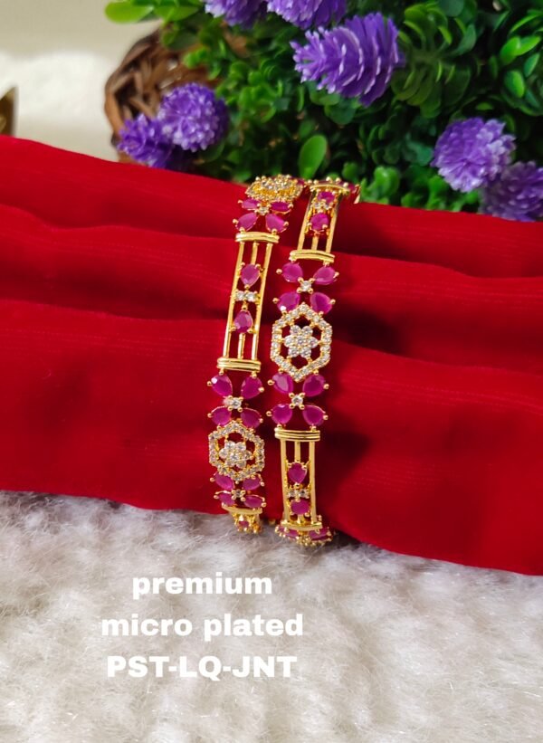 One gram gold Jewellery - One gram gold Banlges - Lush Queens jewellery