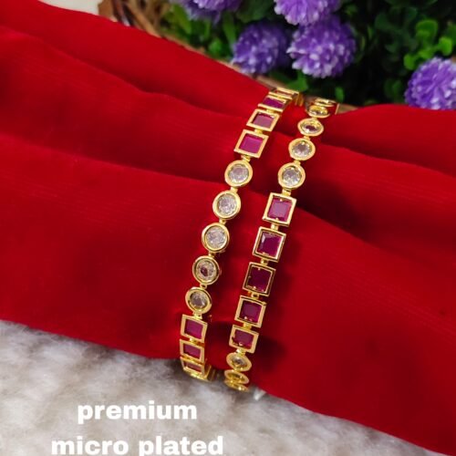 One gram gold Jewellery - One gram gold Banlges - Lush Queens jewellery