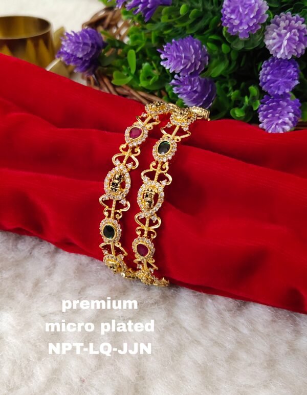 One gram gold Jewellery - One gram gold Banlges - Lush queens Bangles