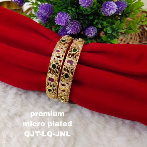 One gram gold Jewellery  - One gram gold Bangles - Bridal Bangles