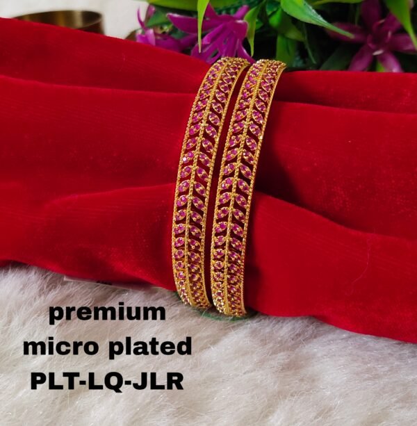 One gram gold Jewellery - One gram gold Banlges - Lush Queens jewellery