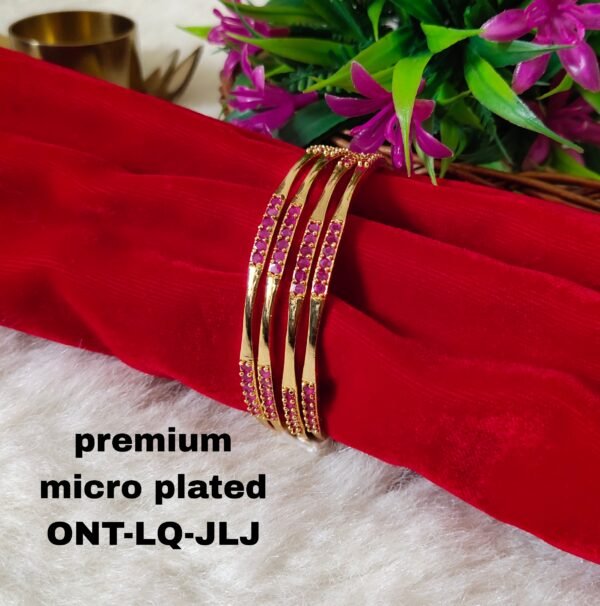 One gram gold Jewellery - One gram gold Banlges - Lush Queens jewellery