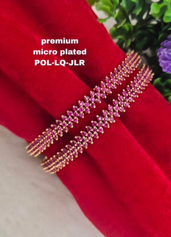 One gram gold Jewellery - One gram gold Banlges - Lush Queens jewellery