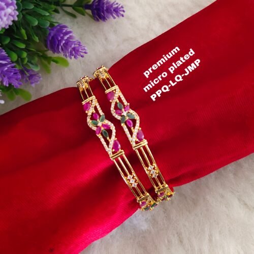 One gram gold Jewellery - One gram gold Bangles - Bridal Bangles