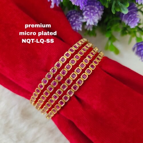 One gram gold Jewellery - One gram gold Banlges - Lush Queens jewellery