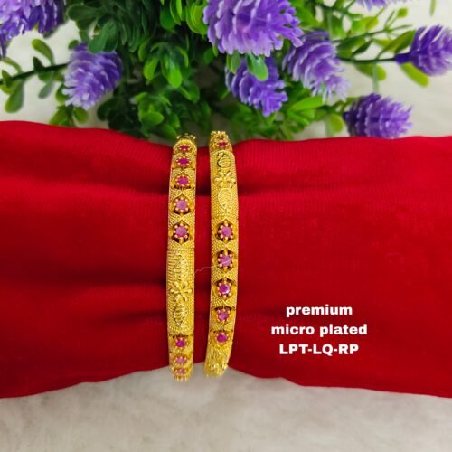 One gram gold Jewellery - One gram gold Banlges - Lush Queens jewellery