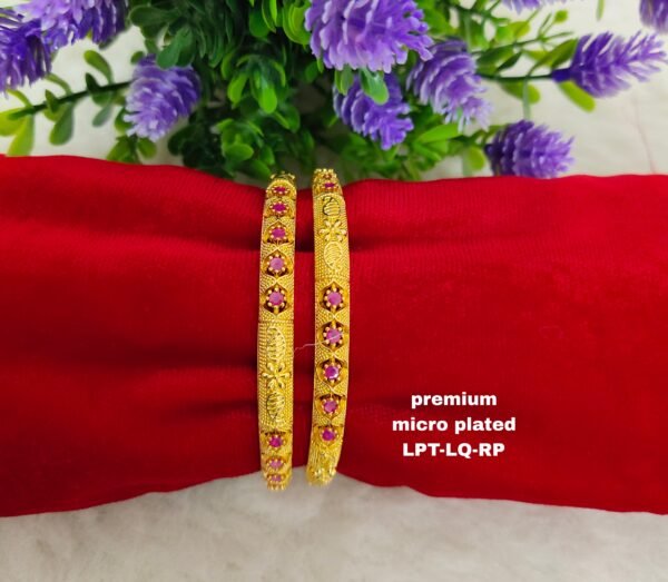 One gram gold Jewellery - One gram gold Banlges - Lush Queens jewellery