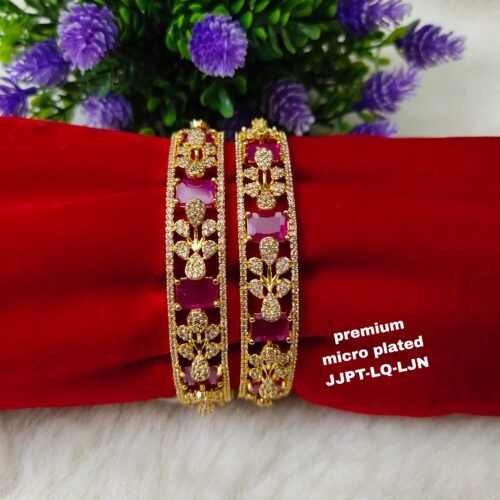 One gram gold Jewellery - One gram gold Banlges - Lush Queens jewellery