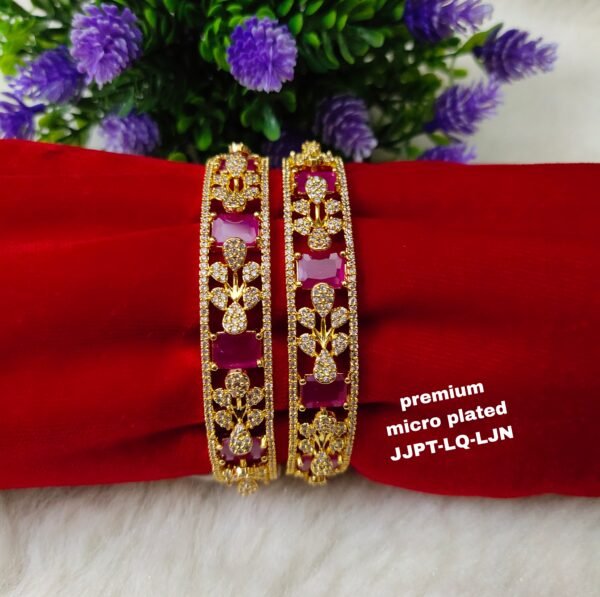 One gram gold Jewellery - One gram gold Banlges - Lush Queens jewellery