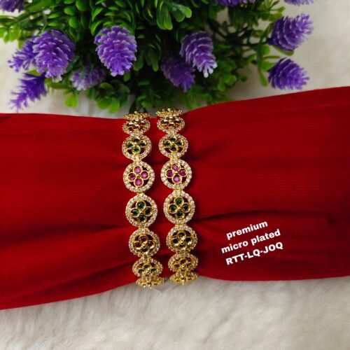 One gram gold Jewellery - One gram gold Bangles - Bridal Bangles
