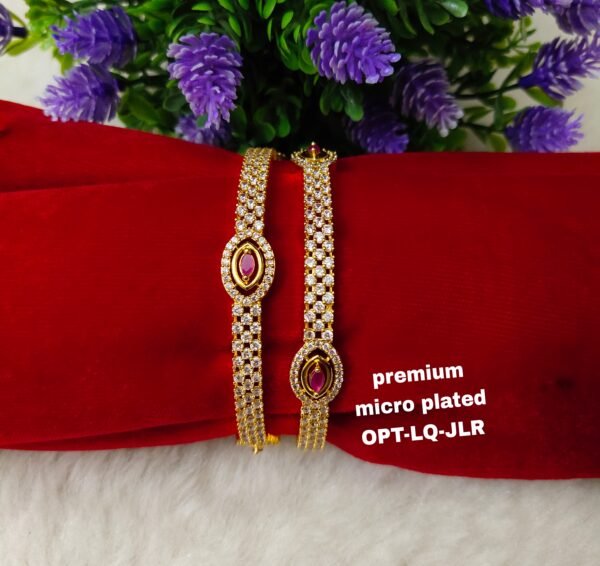 One gram gold Jewellery - One gram gold Banlges - Lush Queens jewellery