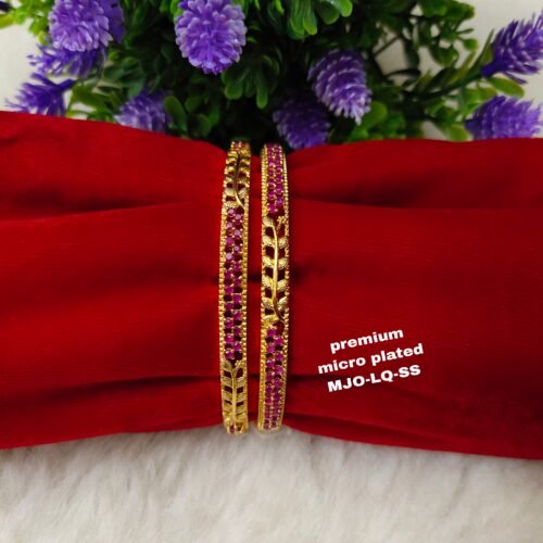 One gram gold Jewellery - One gram gold Banlges - Lush Queens jewellery