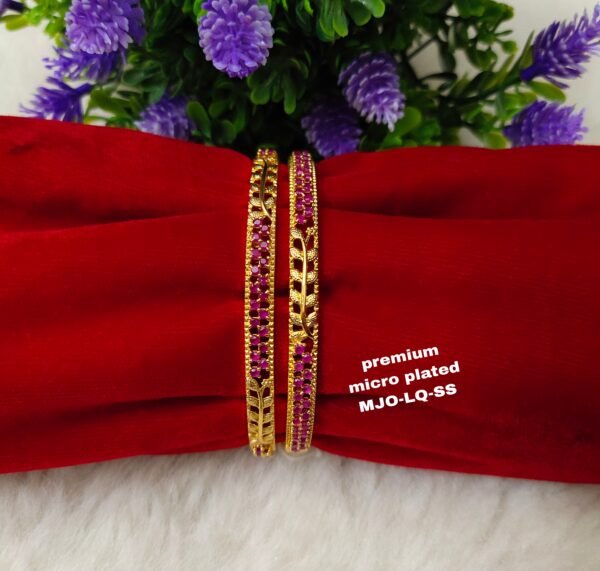 One gram gold Jewellery - One gram gold Banlges - Lush Queens jewellery