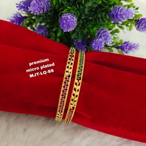 One gram gold Jewellery - One gram gold Banlges - Lush Queens jewellery