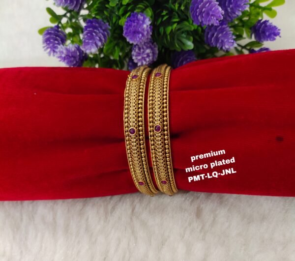 One gram gold Jewellery - One gram gold Banlges - Lush Queens jewellery