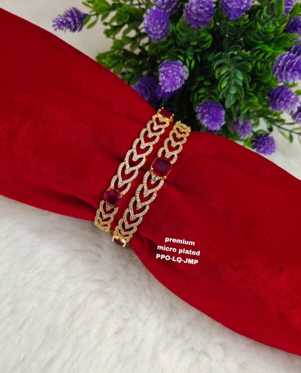 One gram gold Jewellery - One gram gold Banlges - Lush Queens jewellery