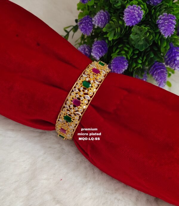 One gram gold Jewellery - One gram gold Bangles  - Lush Queens jewellery
