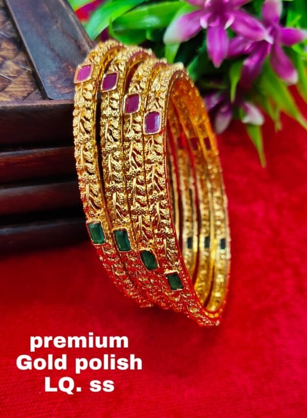 One gram gold Jewellery - One gram gold Banlges - Lush Queens jewellery