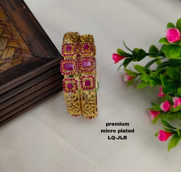 One gram gold Jewellery - One gram gold Banlges - Lush Queens jewellery