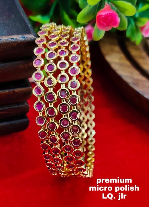 One gram gold Jewellery - One gram gold Banlges - Lush Queens jewellery