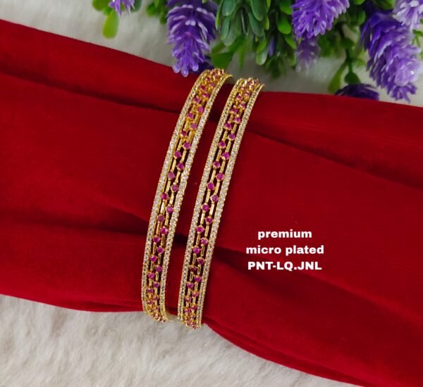 One gram gold Jewellery - One gram gold Banlges - Lush Queens jewellery