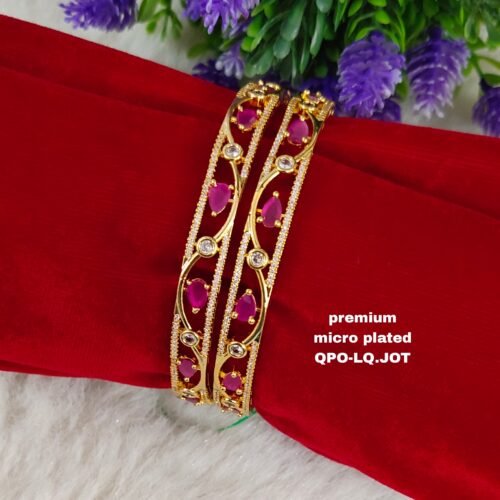 One gram gold Jewellery - One gram gold Banlges - Lush Queens jewellery