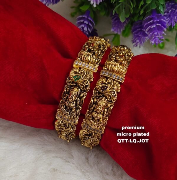 One gram gold Jewellery - One gram gold Bangles - Bridal Bangles