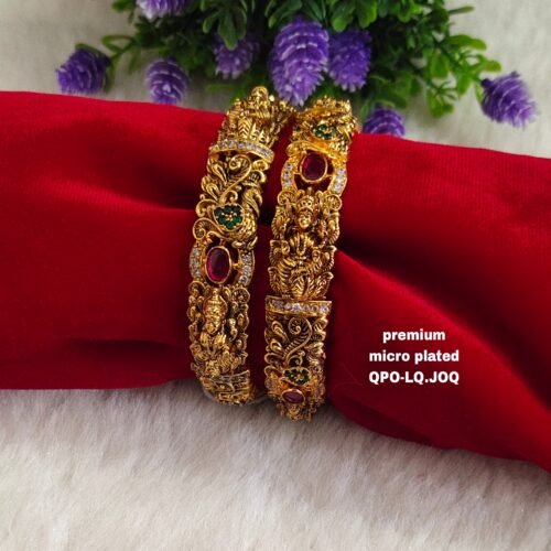 One gram gold Jewellery - One gram gold Bangles - Bridal Bangles