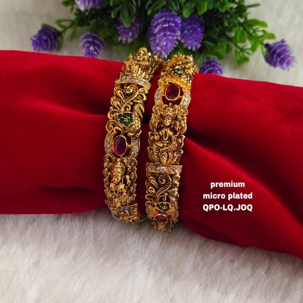 One gram gold Jewellery - One gram gold Bangles - Bridal Bangles