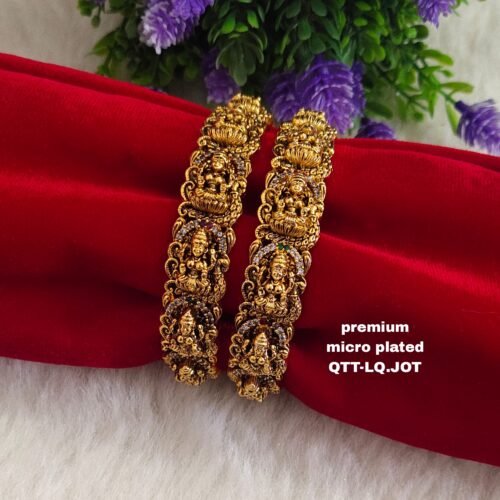 One gram gold Jewellery - One gram gold Bangles - Bridal Bangles