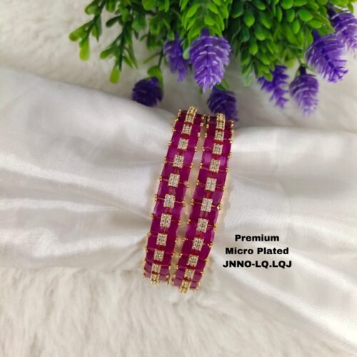 One gram gold Jewellery - One gram gold Banlges - Lush Queens jewellery