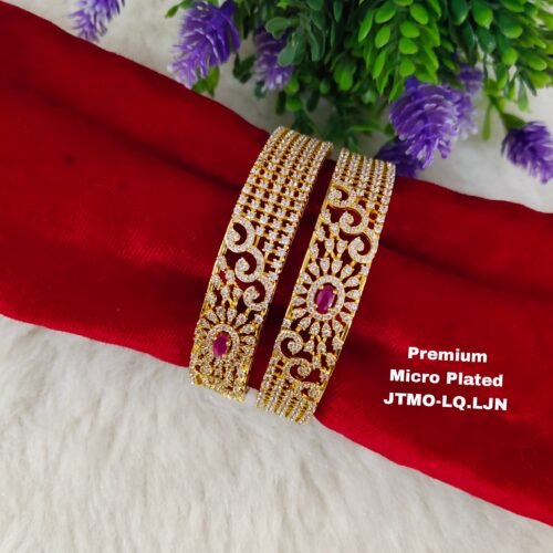 One gram gold Jewellery - One gram gold Banlges - Lush Queens jewellery