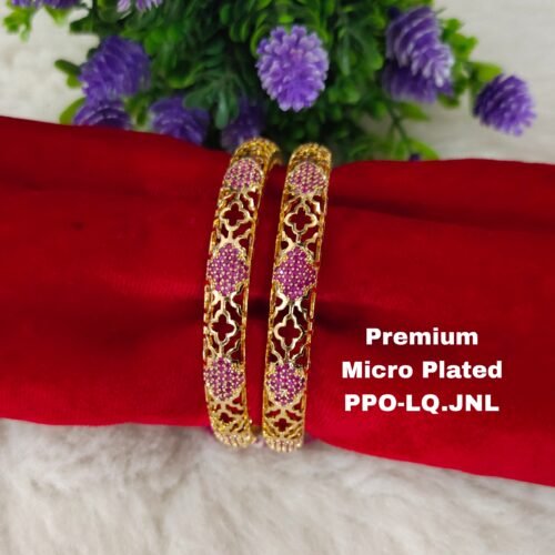 One gram gold Jewellery - One gram gold Banlges - Lush Queens jewellery