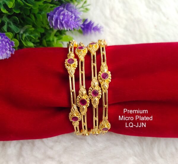One gram gold Jewellery - One gram gold Banlges - Lush Queens jewellery