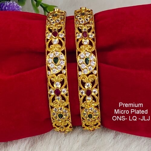 One gram gold Jewellery - One gram gold Bangles - Bridal Bangles
