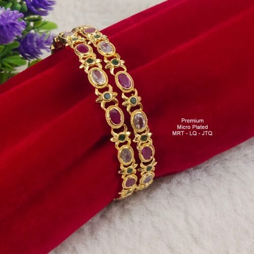 One gram gold Jewellery - One gram gold Bangles - Bridal Bangles