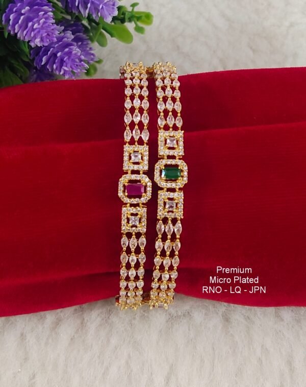 One gram gold Jewellery - One gram gold Bangles - Bridal Bangles