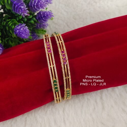 One gram gold Jewellery - One gram gold Bangles - Bridal Bangles