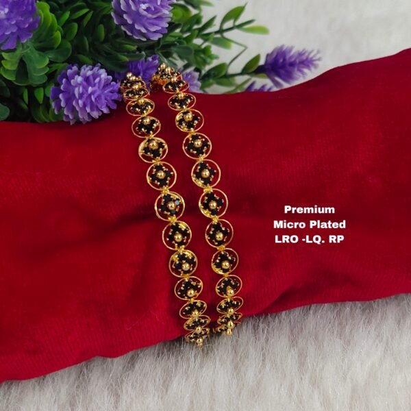 One gram gold Jewellery  - One gram gold Bangles - Function wear Bangles