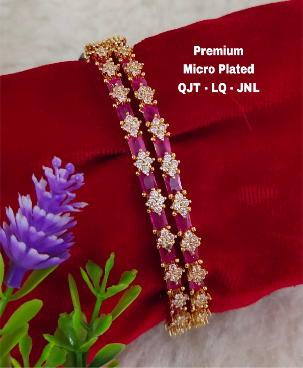 One gram gold Jewellery - One gram gold Banlges - Lush Queens jewellery