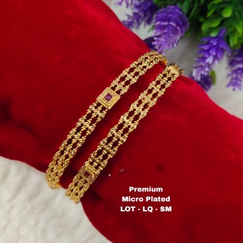 One gram gold Jewellery - One gram gold Banlges - Lush Queens jewellery