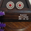 One gram gold Jewellery - One gram gold Earrings - Stud earrings
